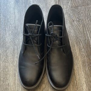 Cole Haan Black Chukka Boots Sleek Leather Design